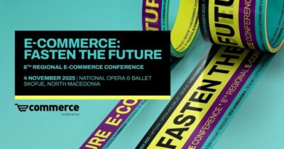 Gigantes globales que llegan a Skopje este otoño: TikTok, Booking y Dolce & Gabbana en la Conferencia de Comercio Electrónico 2025