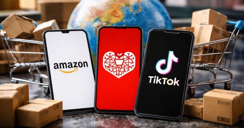 Amazon, Pinduoduo y TikTok lideran el ranking GMV 2025
